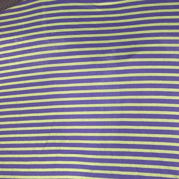 Peter Millar Polo Shirt Mens XL Green Blue Striped Cotton US Open Golf 2015 - Picture 8 of 8